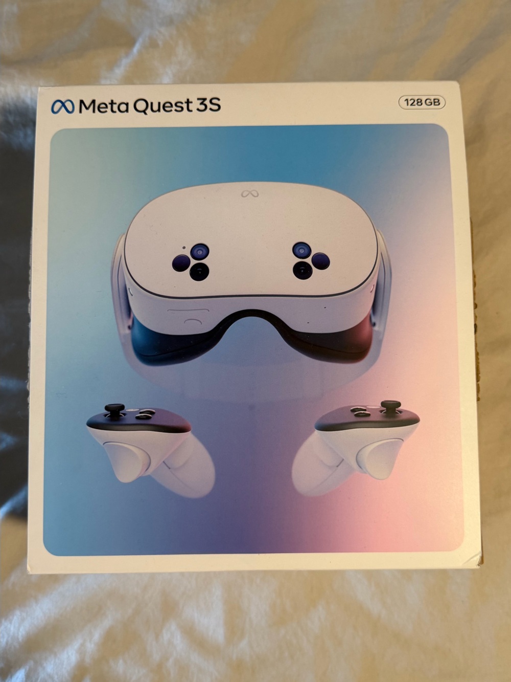 Quest 3S Standalone VR Headset with Controllers — White